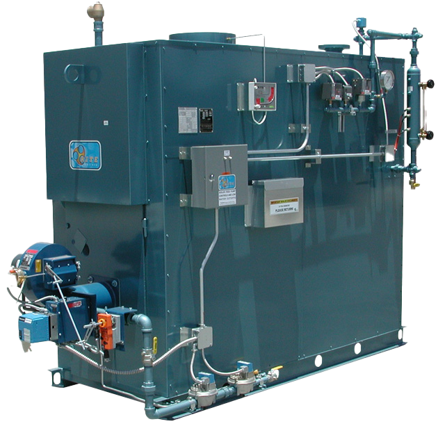 Low Pressure Indoor Power Burner Fired Steam Boilers Rite Boilers