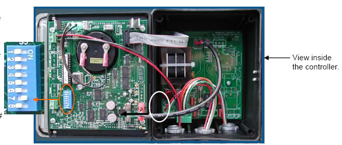 Controles automáticos de purga de superficie Cronometrada