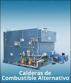 Calderas de combustible alternativo