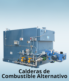 Calderas de combustible alternativo